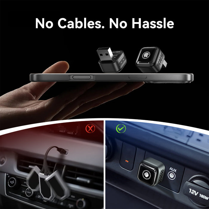 Wireless CarPlay Adapter Pro for Factory Wired CarPlay & Android Auto