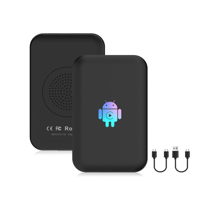 Wireless CarPlay Android Auto Android AI Box  for Car with Stock CarPlay/Android Auto Supports Netfilx Youtube