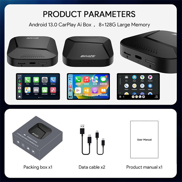 Wireless CarPlay BOX for Toyota Sequoia 2023 2024