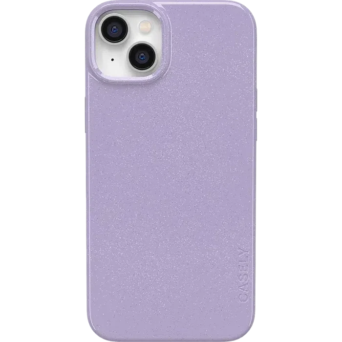 Wisteria | Purple Enchanted Shimmer Case iPhone Case get.casely Classic + MagSafe® iPhone 14 Plus